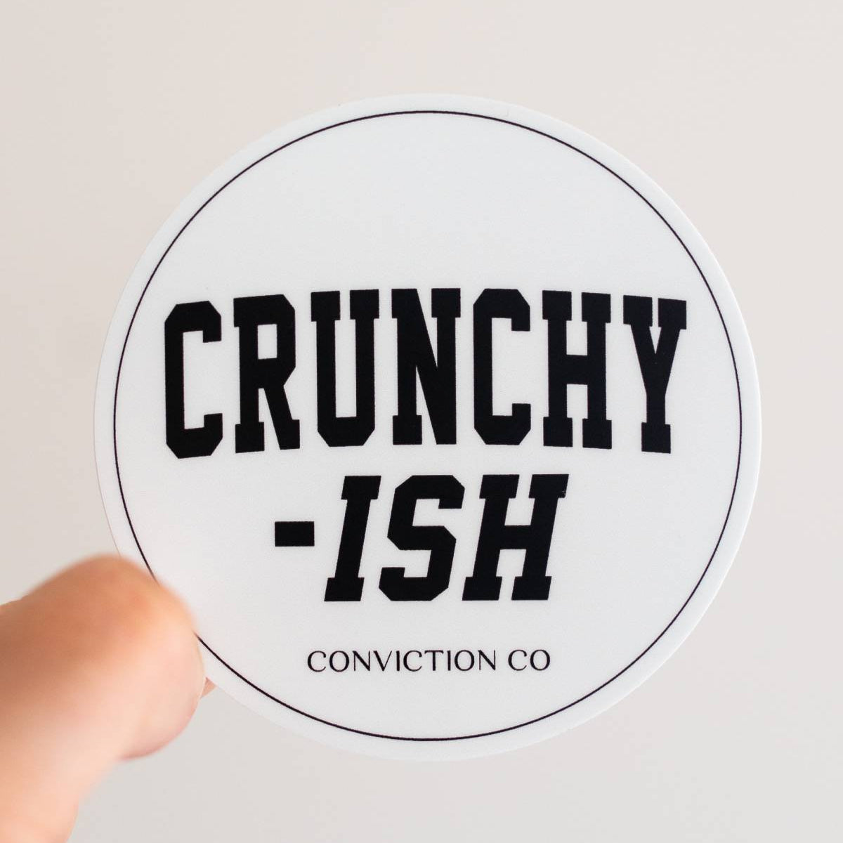Crunchy-ish™ Vinyl Decal Sticker