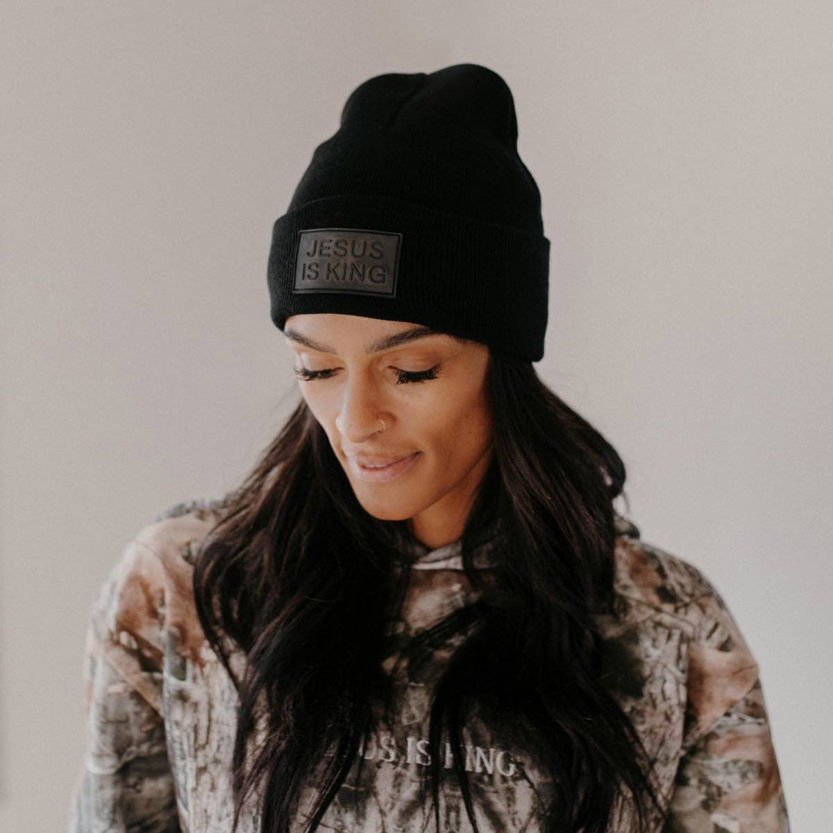 Jesus is King Beanie