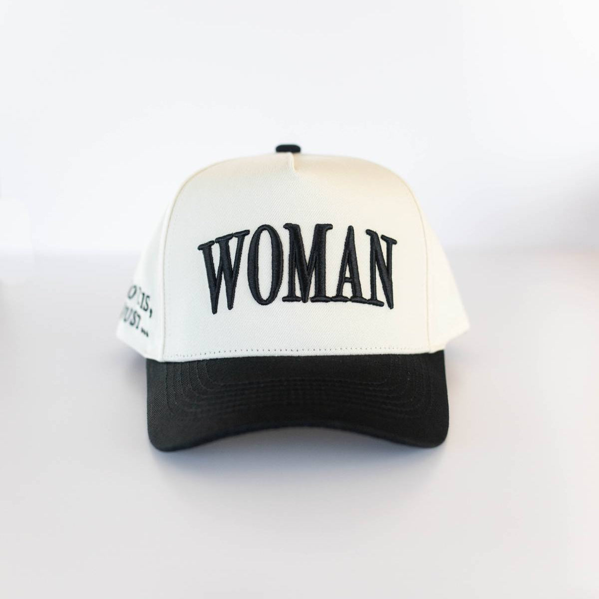 No Cis Just WOMAN - High Profile Trucker Hat