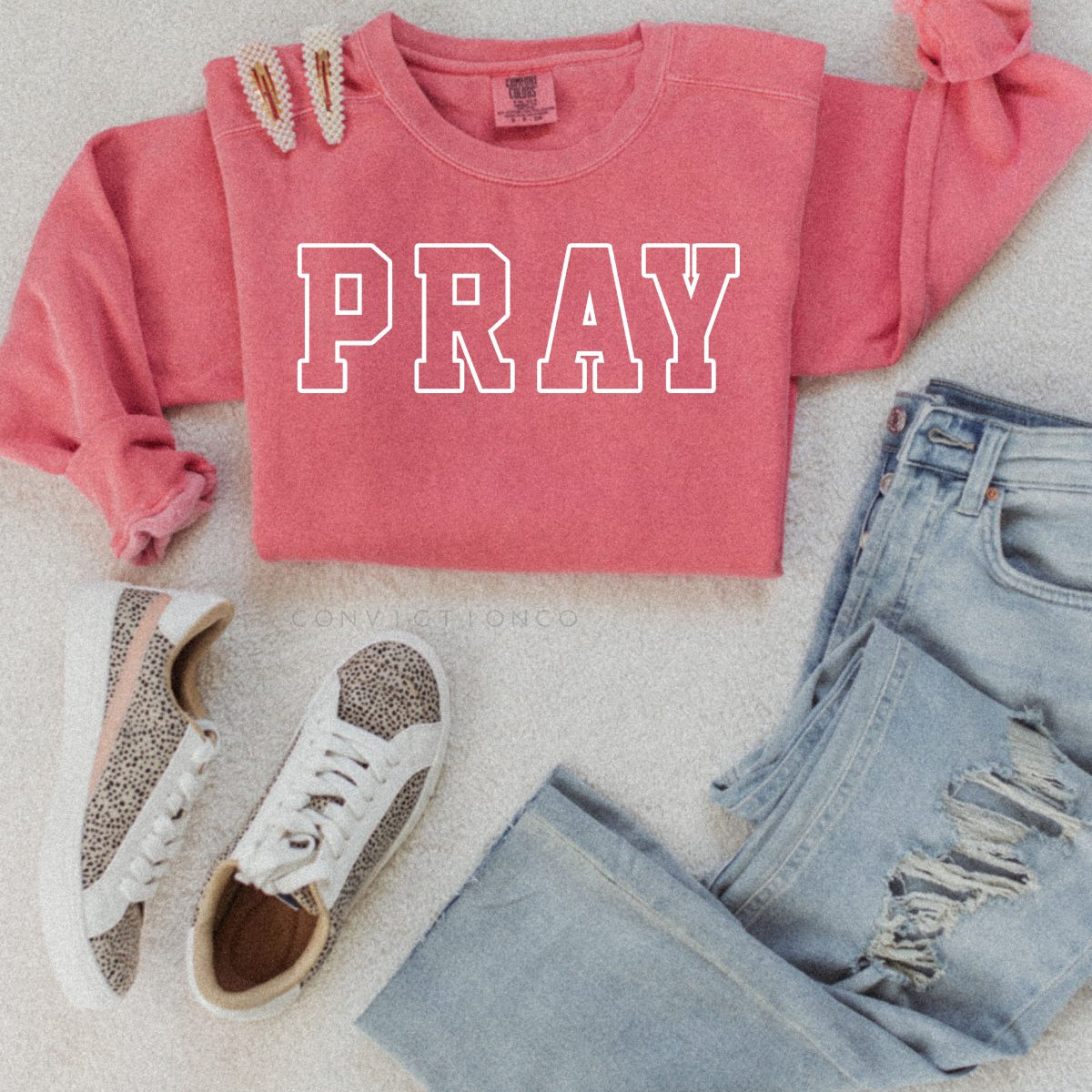 PRAY Unisex Crewneck Sweatshirt