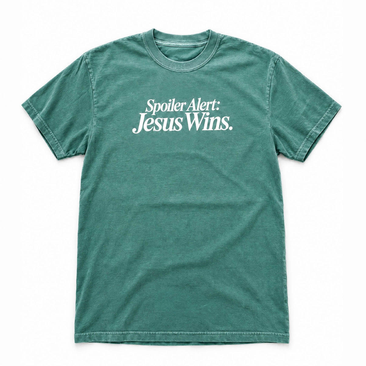 Spoiler Alert: Jesus Wins T-shirt