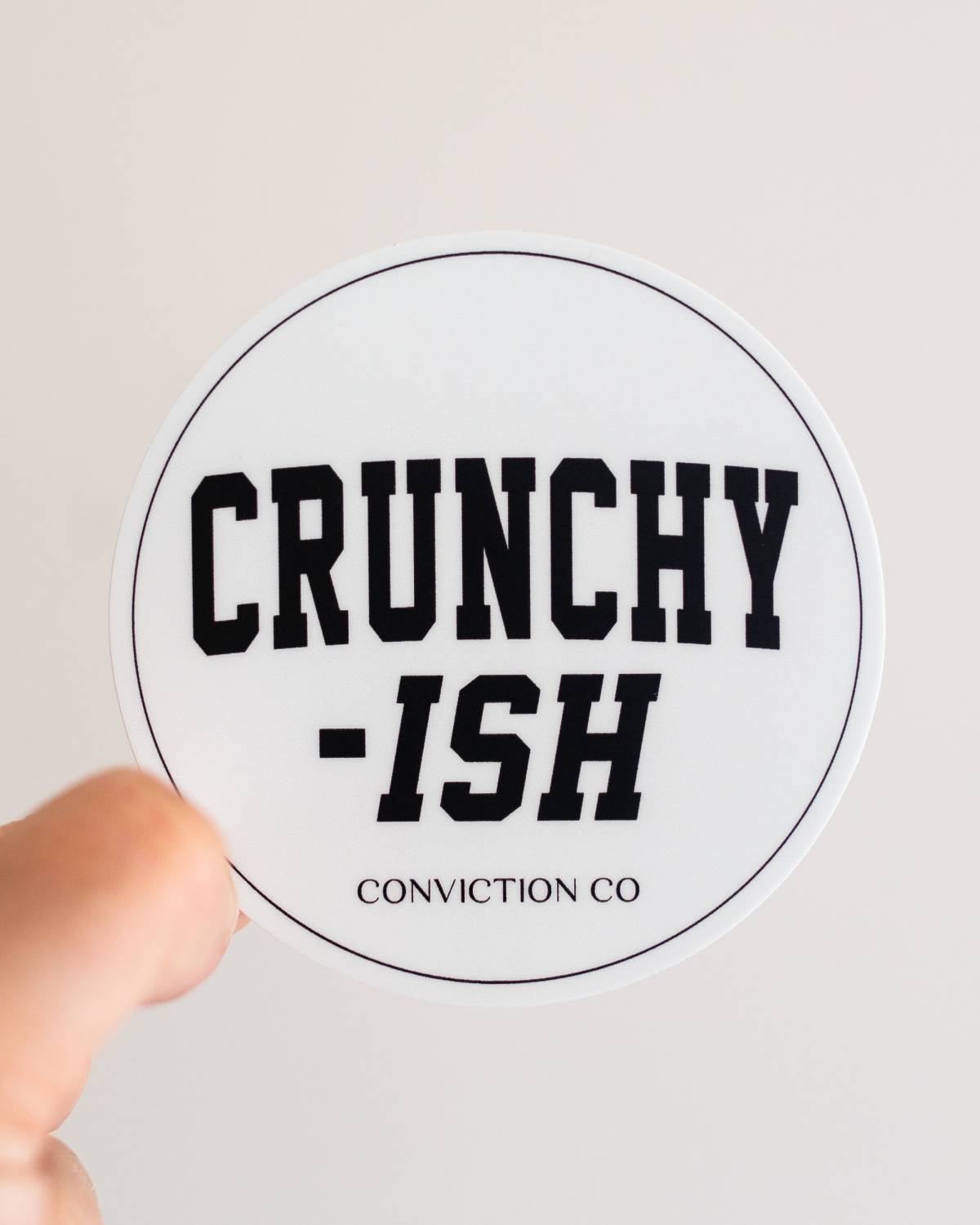 Crunchy-ish™ Vinyl Decal Sticker