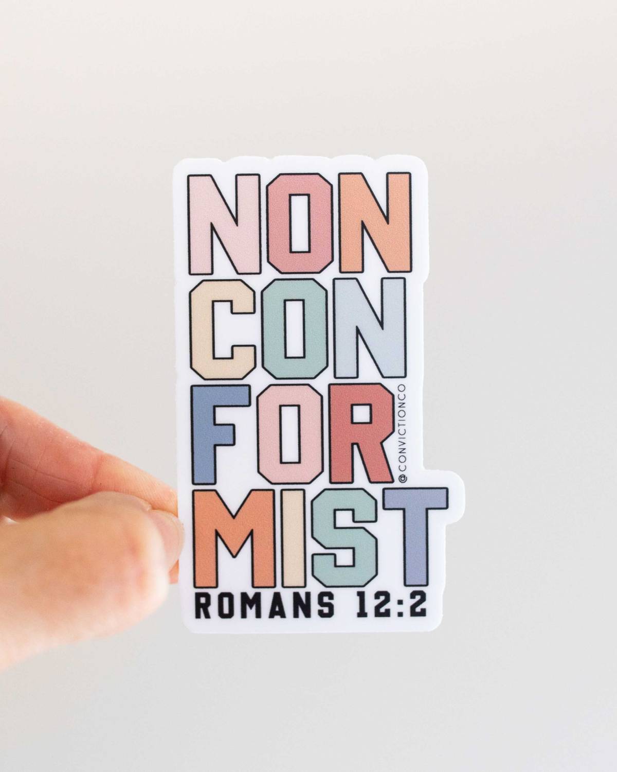 Non conformist Romans Vinyl Decal Sticker